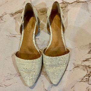 Madewell | Black and white flats